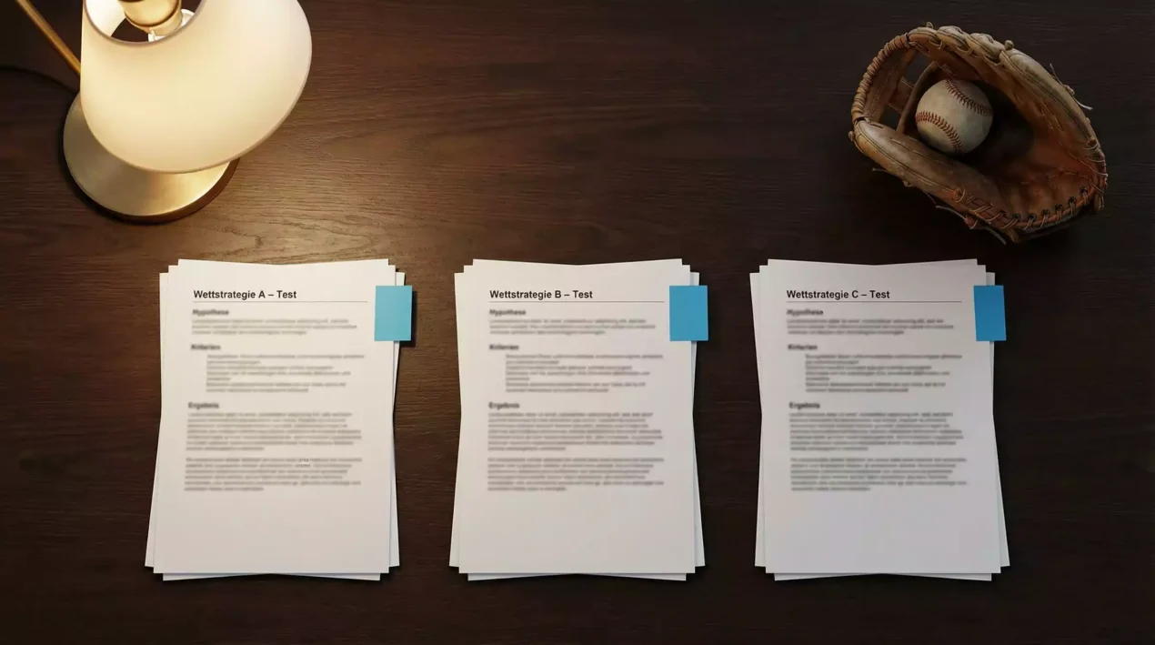 Baseball Wetten Live-Stream – Laptop mit laufendem MLB-Spiel auf dem Bildschirm